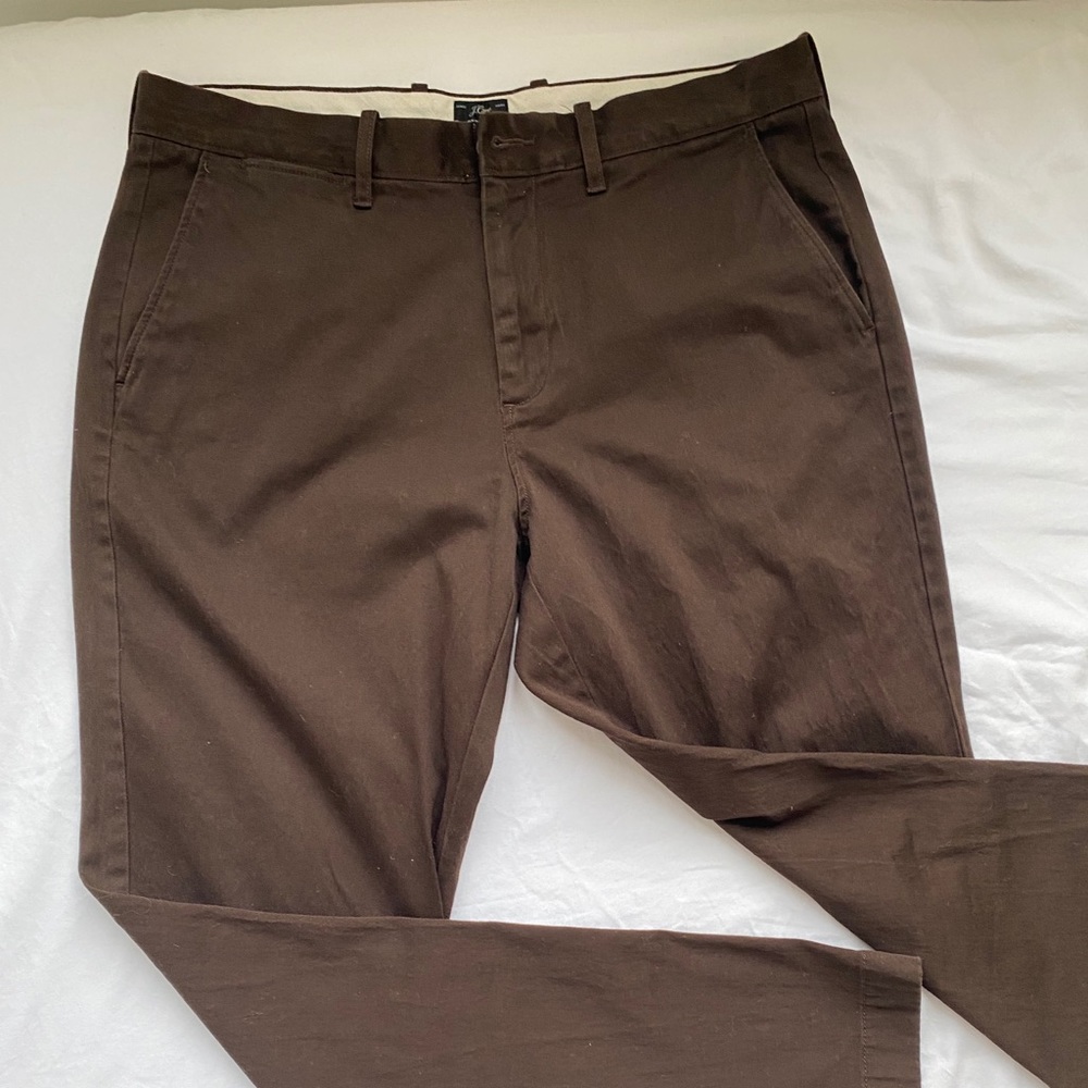 J. Crew Brown Chinos (770 Straight)- New!